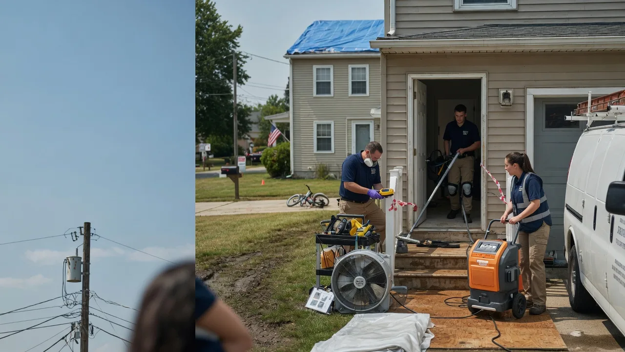 Water Damage Repair in Pickett, WI near me